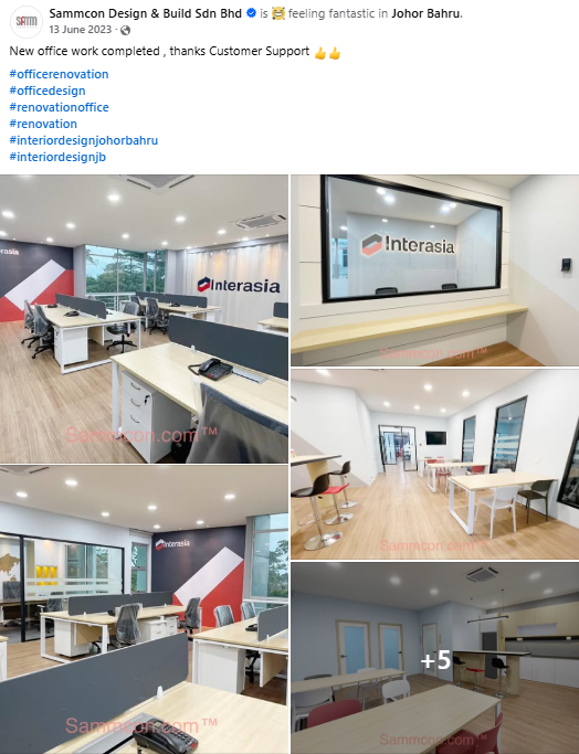 InterAsia Lines · Taman Molek · Office renovation · Photo 1