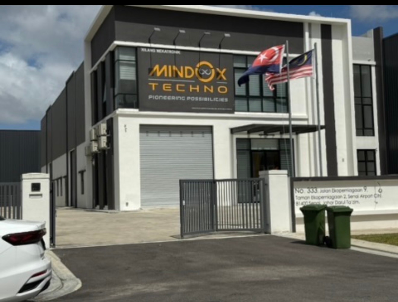 MINDOX TECHNO · Senai Ekoperniagaan · Factory exterior