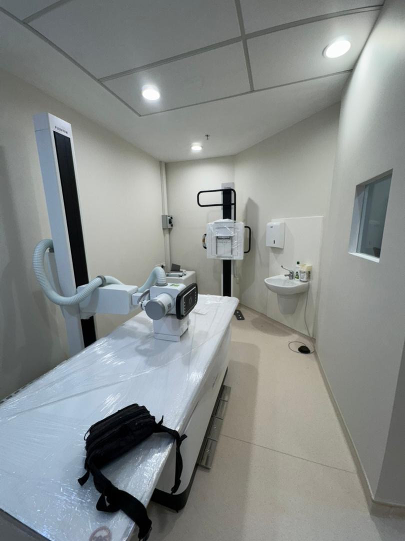 X-ray room interior
