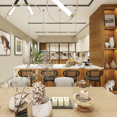 Kitchen And Dining Area Design In Jb 3