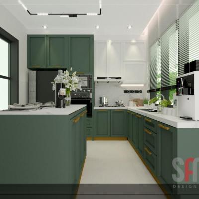Kitchen And Dining Area Design In Jb 5
