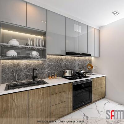 Wet Kitchen Design Renovation Jb