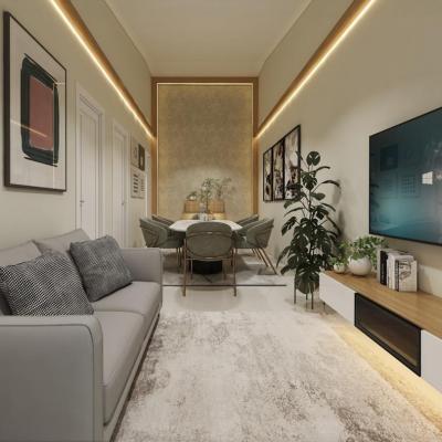 Living Room Living Area Tv Cabinet Design In Jb 3