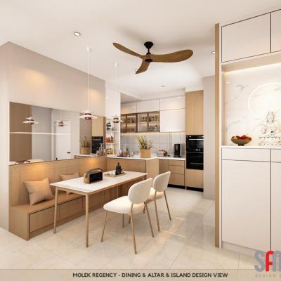 Dining Altar Island Design View Molek