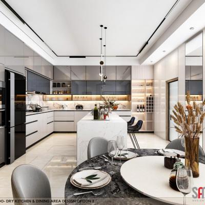 Dining Area Island Design