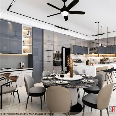 Dining Area Kitchen Design